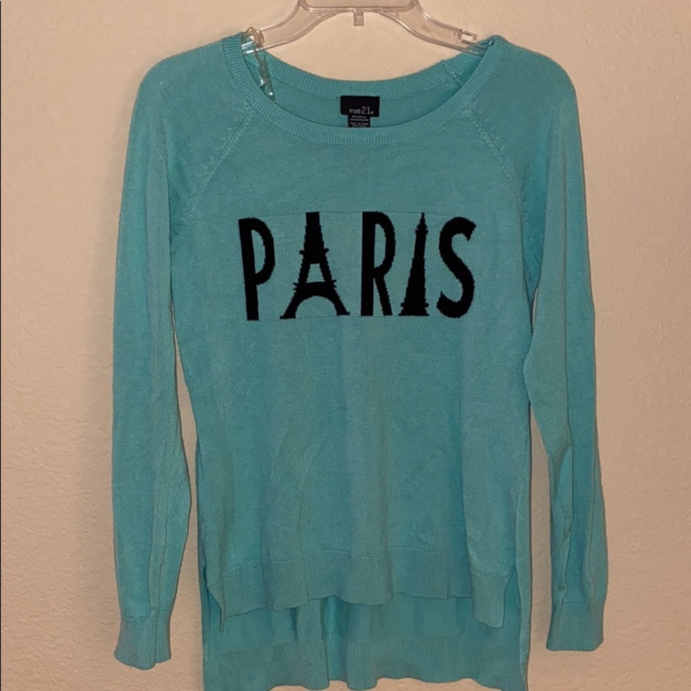 Long sleeve Paris top
